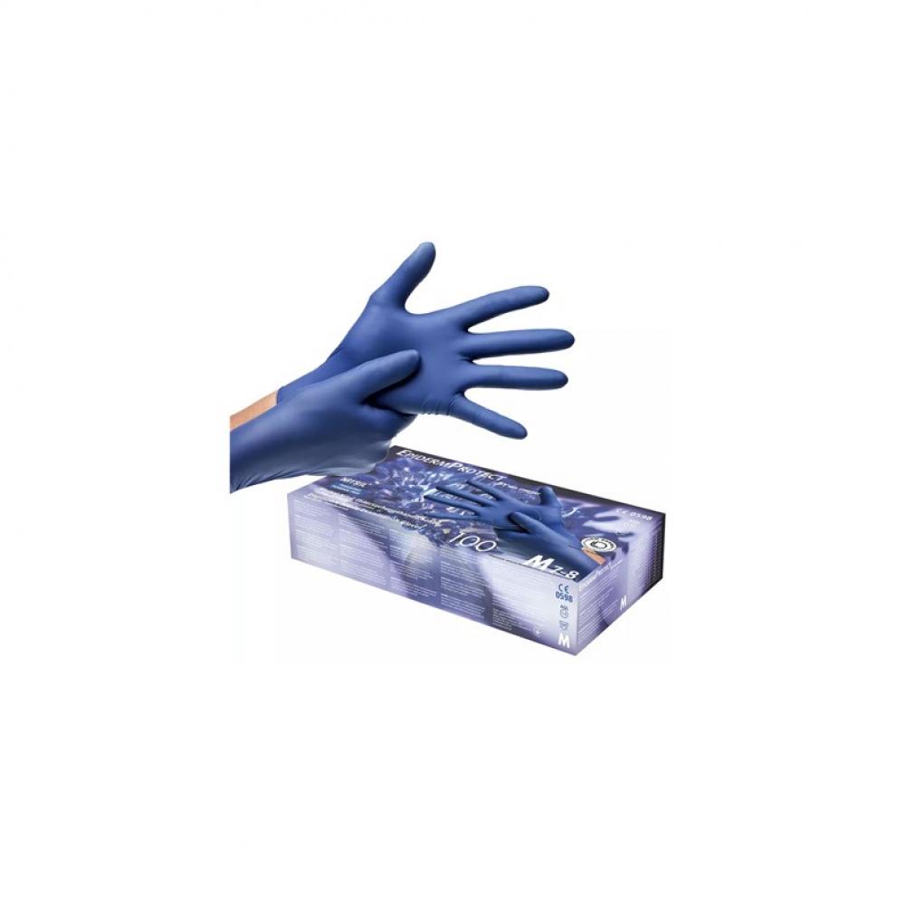 Epiderm Protect blue Nitrile Gloves by